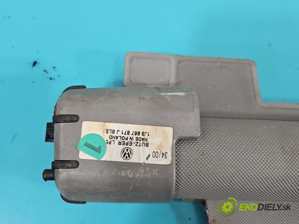 Vw Golf IV 1997-2003 1.6 16V 105 HP manual 77 kW 1598 cm3 5- roleta 1J9867871J (Roleta kufra)