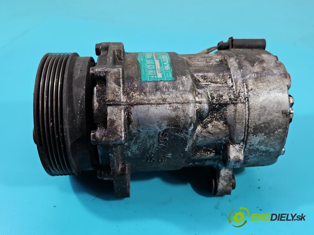 Vw Golf IV 1997-2003 1.6 16V 105 HP manual 77 kW 1598 cm3 5- Kompresor: klimatizácie 1J0820803F (Kompresor klimatizácie)