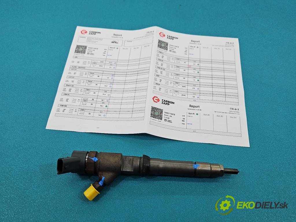 Fiat Ducato IV 2014- 2.3 jtd 177 HP manual 130 kW 2287 cm3 5- vstrek 0445110418 (Vstrekovač paliva)