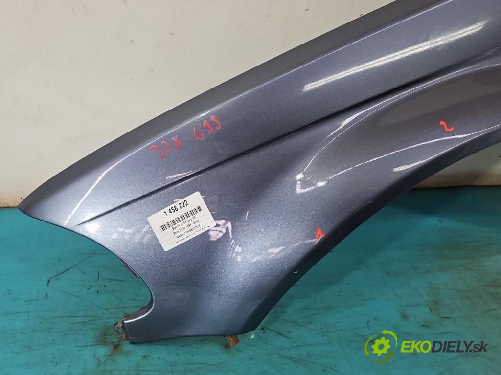 Bmw 3 E46 1998-2007 2.0d 136hp manual 100 kW 1951 cm3 4- blatnik přední levý  (Levý přední blatník)