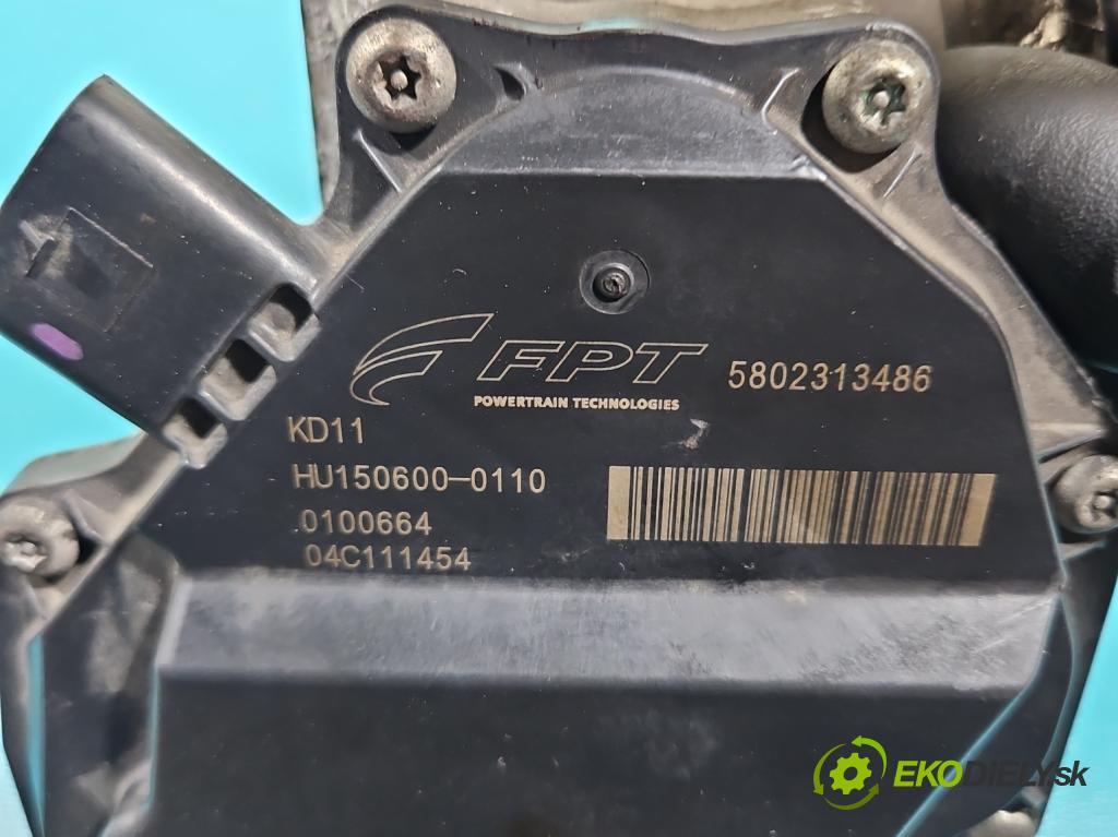 Fiat Ducato IV 2014- 2.3 jtd 177 HP manual 130 kW 2287 cm3 5- klapka 5802313486 (Škrtiaca klapka)