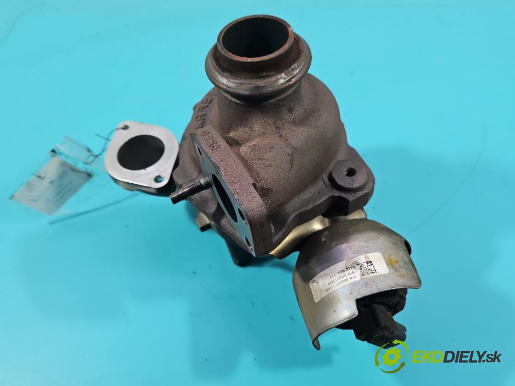 Ford Focus Mk3 2010-2018 1.6 tdci 95 hp manual 70 kW 1560 cm3 5- Turbodmychadlo 806291-2 (Turbodúchadla (kompletní))