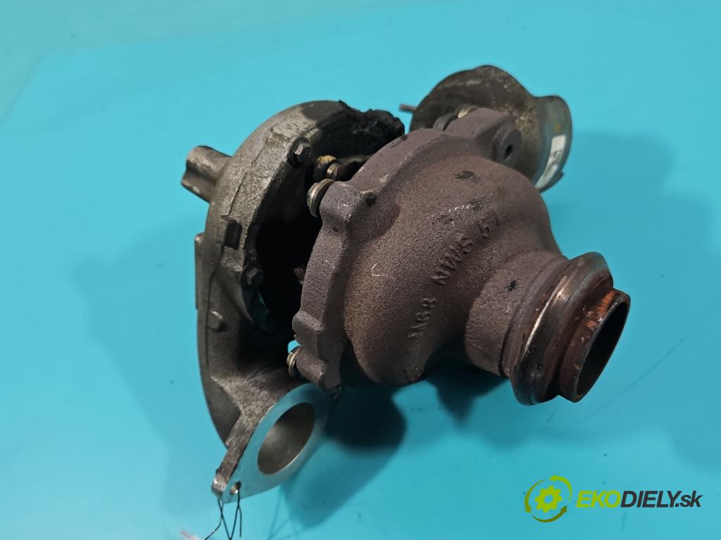 Ford Focus Mk3 2010-2018 1.6 tdci 95 hp manual 70 kW 1560 cm3 5- Turbodmychadlo 806291-2 (Turbodúchadla (kompletní))