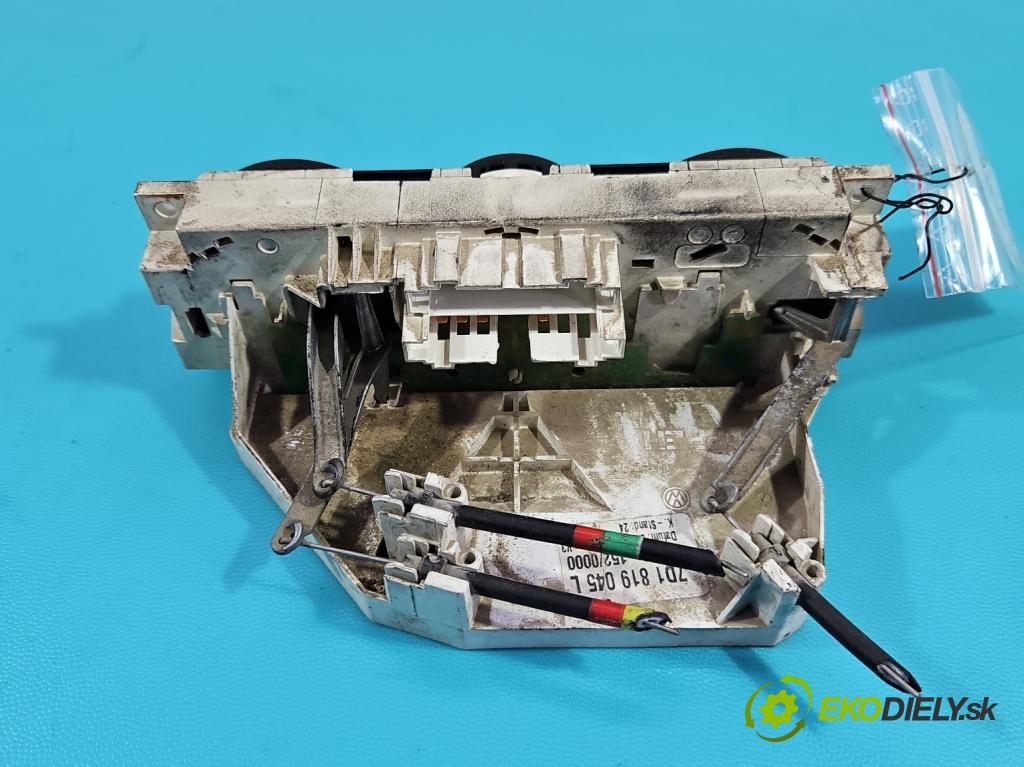 Vw Transporter T4 1990-2003 2.5 tdi 102 HP manual 75 kW 2461 cm3 5- panel kúrenia 7D1819045L