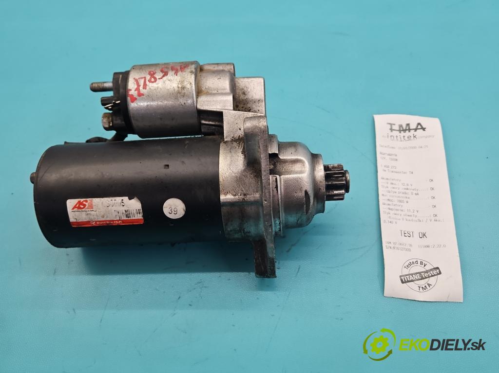 Vw Transporter T4 1990-2003 2.5 tdi 102 HP manual 75 kW 2461 cm3 5- štartér  (Štartér)