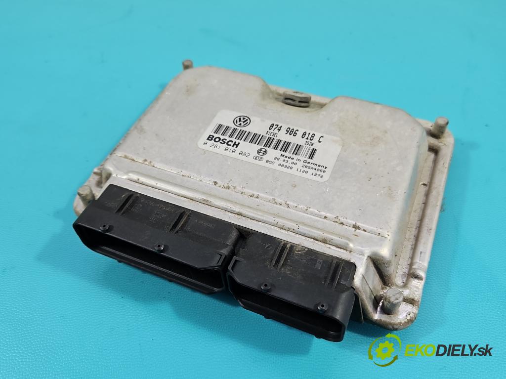 Vw Transporter T4 1990-2003 2.5 tdi 102 HP manual 75 kW 2461 cm3 5- riadiaca jednotka motora 0281010082