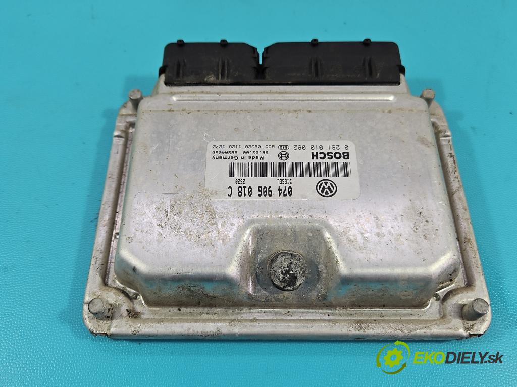 Vw Transporter T4 1990-2003 2.5 tdi 102 HP manual 75 kW 2461 cm3 5- riadiaca jednotka motora 0281010082