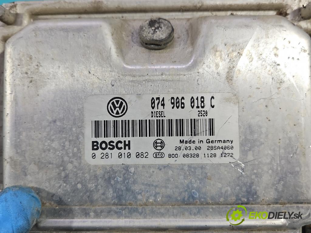Vw Transporter T4 1990-2003 2.5 tdi 102 HP manual 75 kW 2461 cm3 5- riadiaca jednotka motora 0281010082