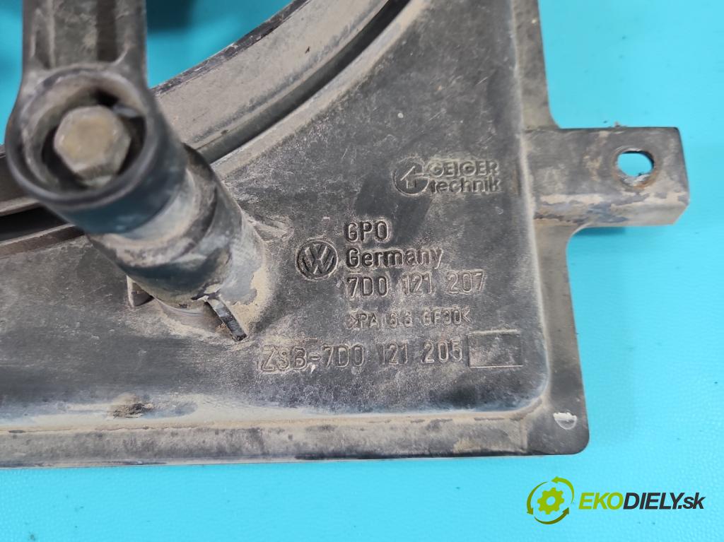Vw Transporter T4 1990-2003 2.5 tdi 102 HP manual 75 kW 2461 cm3 5- Ventilátor chladiča 7D0121207
