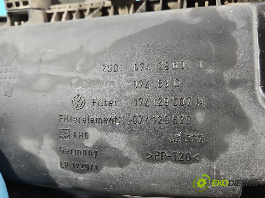 Vw Transporter T4 1990-2003 2.5 tdi 102 HP manual 75 kW 2461 cm3 5- obal filtra vzduchu 074129601 (Obal filtra vzduchu)