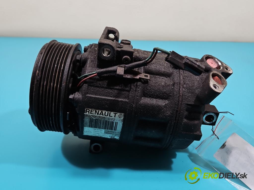 Renault Laguna II 2001-2007 2.0 dci 173KM manual 127 kW 1995 cm3 5- Kompresor: klimatizácie 8200705022 (Kompresor klimatizácie)