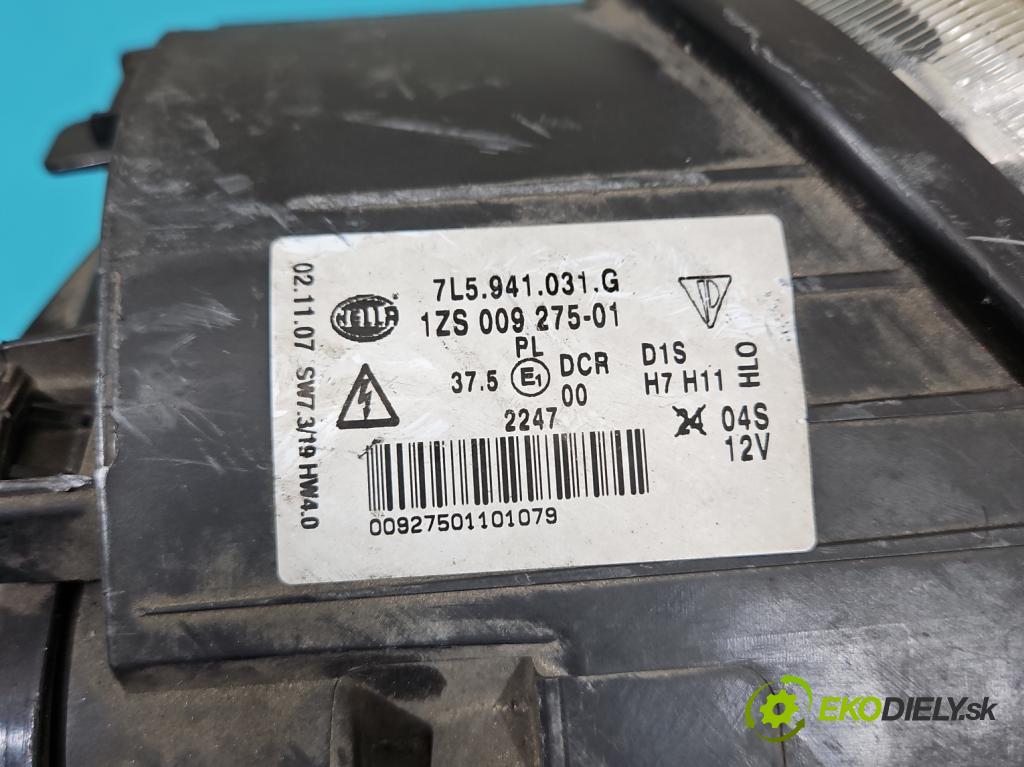 Porsche Cayenne I 2002-2010  manual 213 kW 3598 cm3 5- Reflektor: ľavý 7L5941031G (Kľučka dverí ostatné)