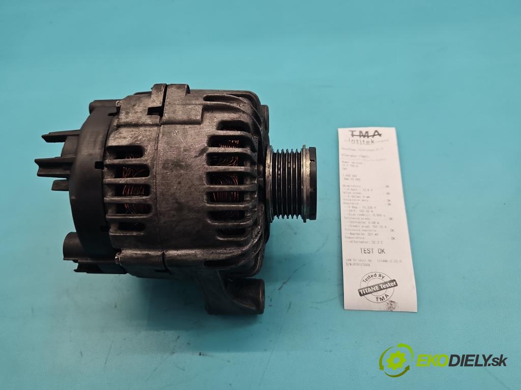Bmw X3 E83 2003-2010 2.0d (M47): 150 HP manual 110 kW 1995 cm3 5- Alternator 7797660 (Alternátor)