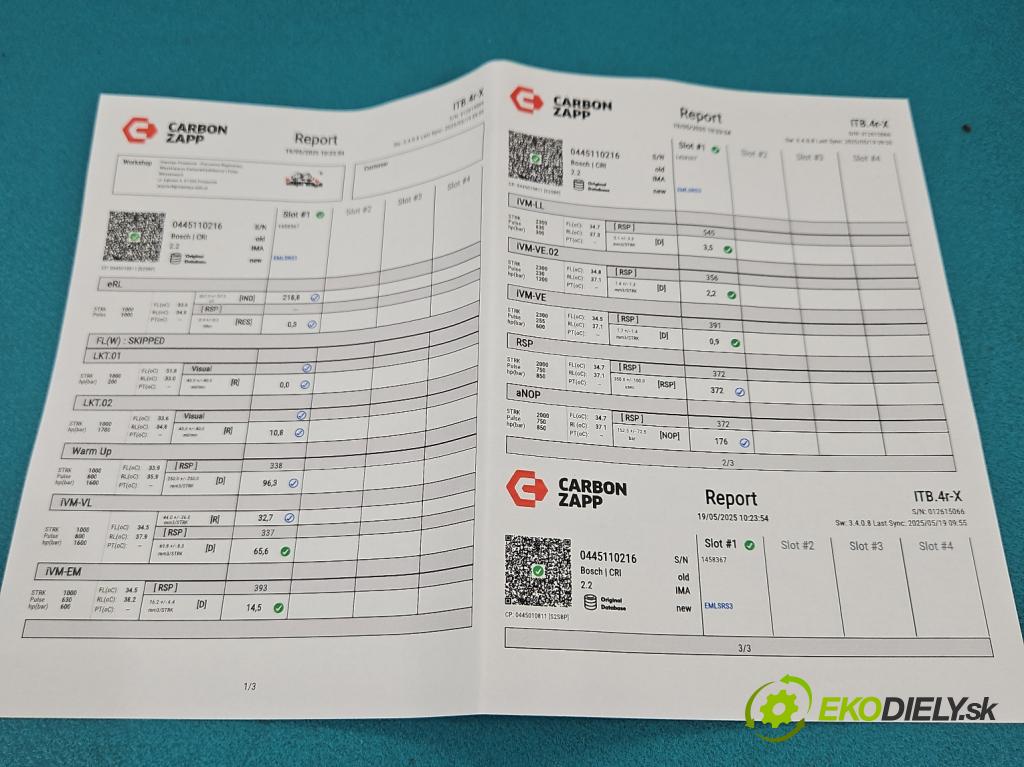Bmw X3 E83 2003-2010 2.0d (M47): 150 HP manual 110 kW 1995 cm3 5- vstrek 0445110216 (Vstrekovač paliva)