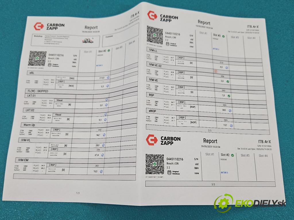 Bmw X3 E83 2003-2010 2.0d (M47): 150 HP manual 110 kW 1995 cm3 5- vstrek 0445110216 (Vstrekovač paliva)