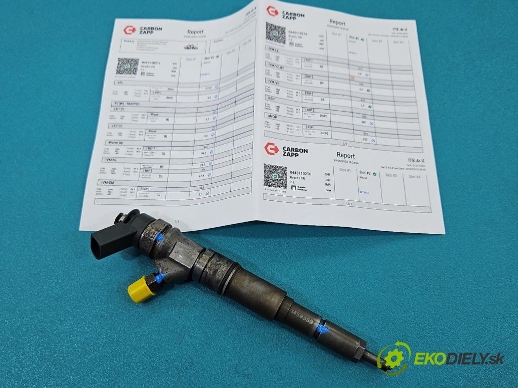 Bmw X3 E83 2003-2010 2.0d (M47): 150 HP manual 110 kW 1995 cm3 5- vstrek 0445110216 (Vstrekovač paliva)