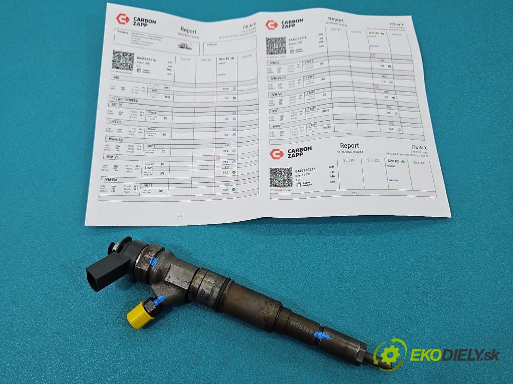 Bmw X3 E83 2003-2010 2.0d (M47): 150 HP manual 110 kW 1995 cm3 5- vstrek 0445110216 (Vstrekovač paliva)