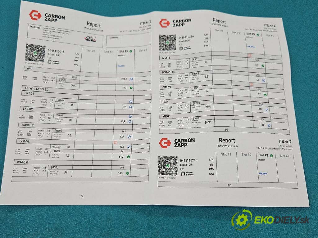 Bmw X3 E83 2003-2010 2.0d (M47): 150 HP manual 110 kW 1995 cm3 5- vstrek 0445110216 (Vstrekovač paliva)