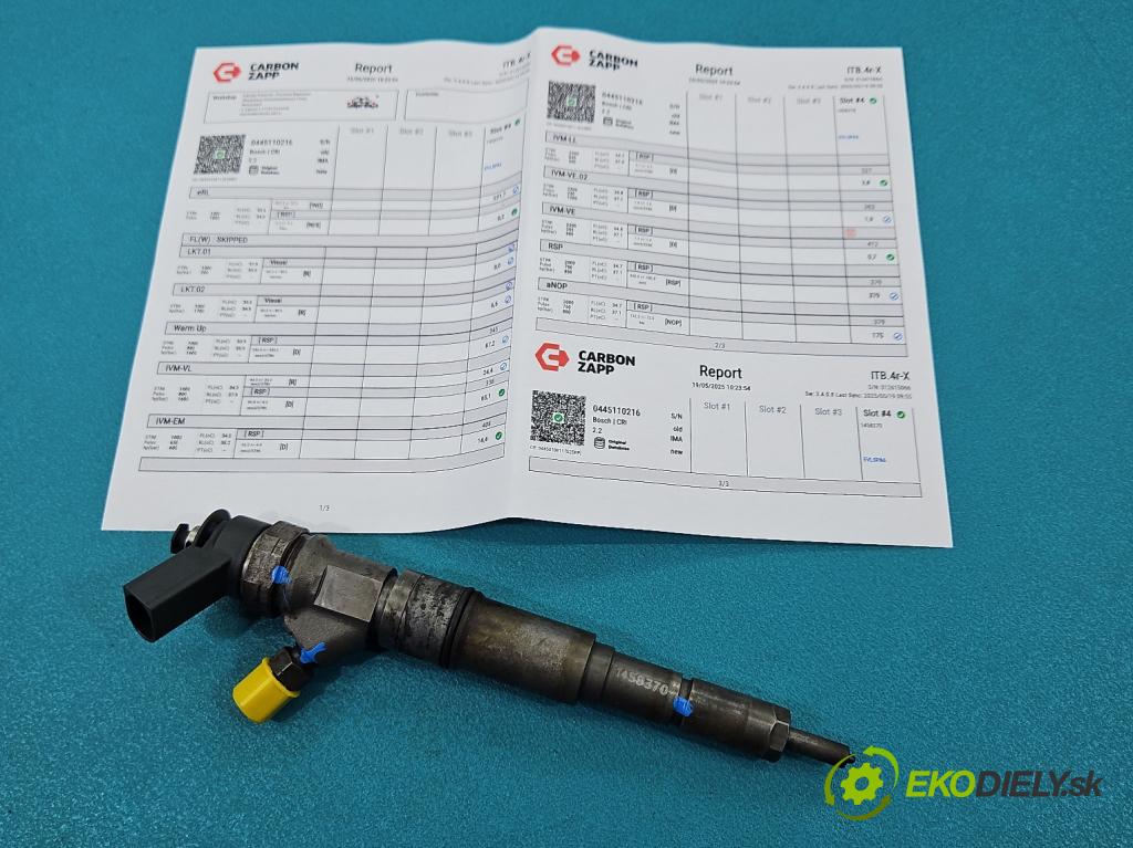 Bmw X3 E83 2003-2010 2.0d (M47): 150 HP manual 110 kW 1995 cm3 5- vstrek 0445110216 (Vstrekovač paliva)