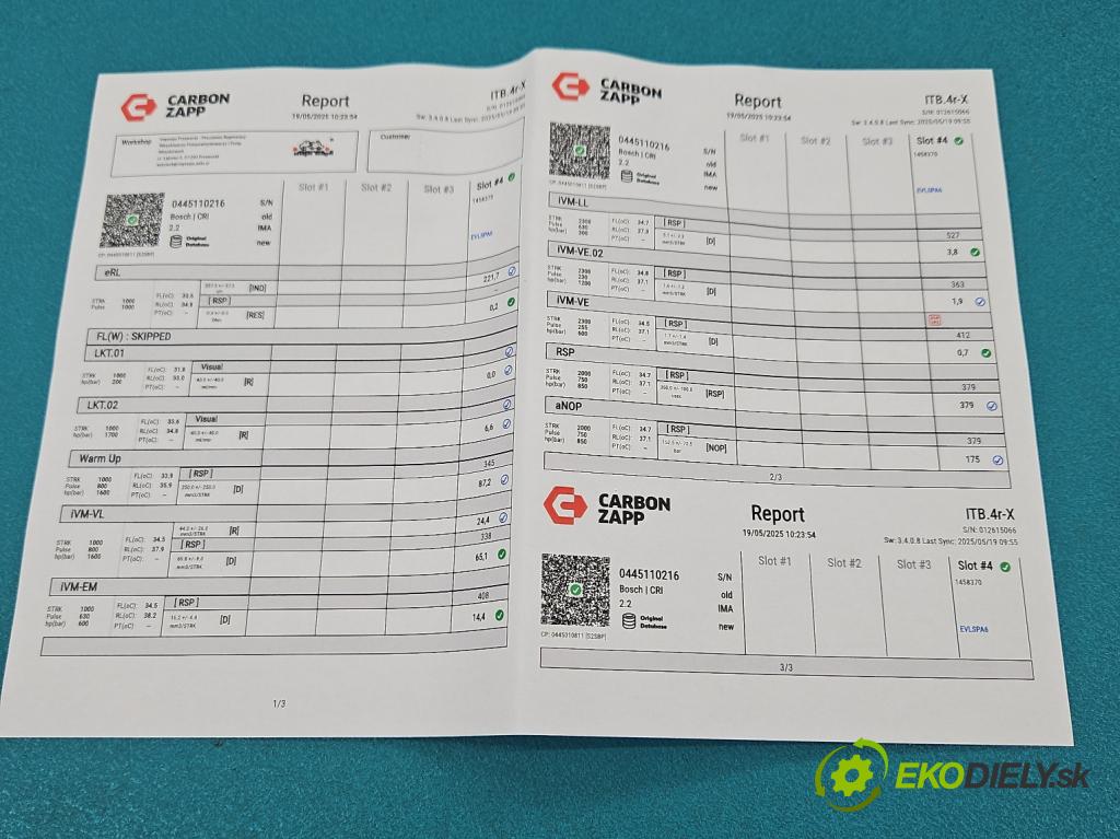 Bmw X3 E83 2003-2010 2.0d (M47): 150 HP manual 110 kW 1995 cm3 5- vstrek 0445110216 (Vstrekovač paliva)