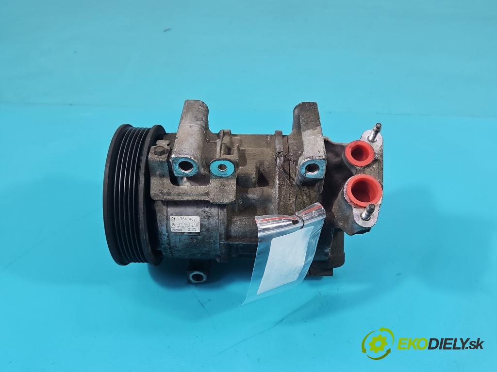 Citroen C4 II 2010-2017 1.6 16V 120 HP manual 88 kW 1598 cm3 5- Kompresor: klimatizácie 447150-1731 (Kompresor klimatizácie)