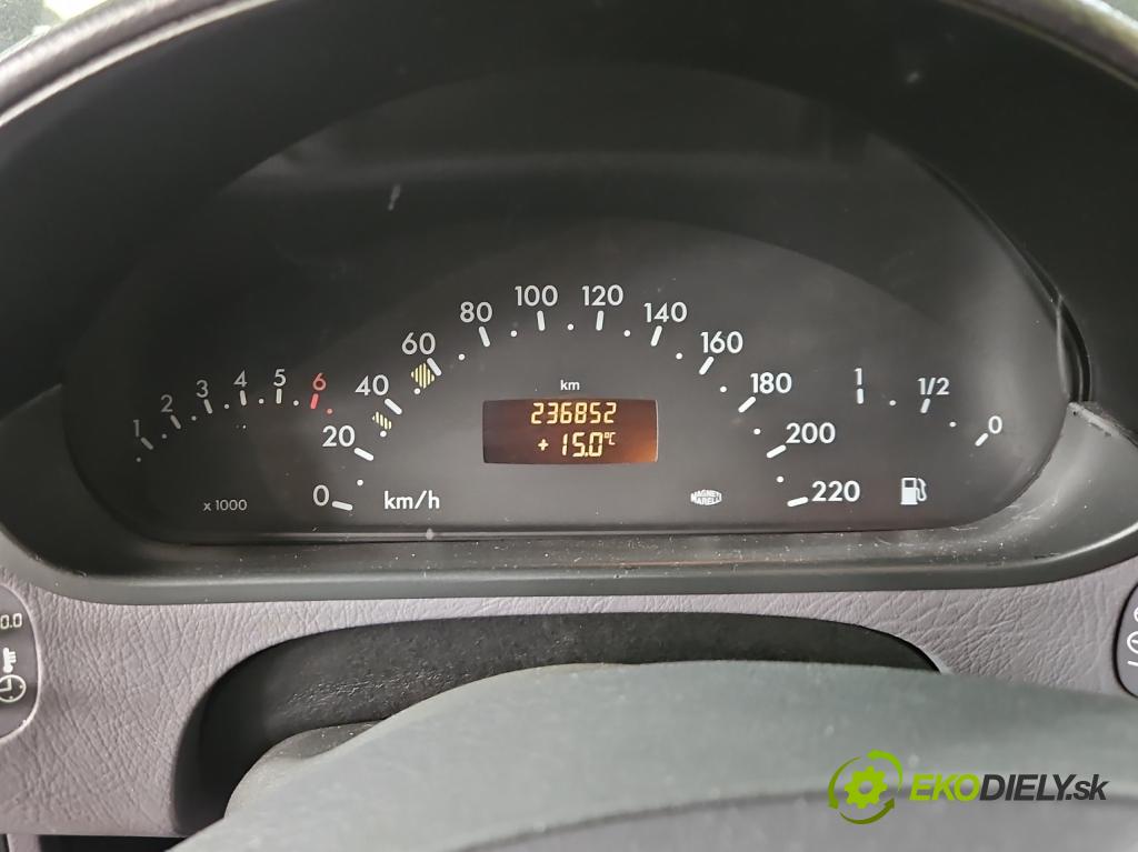 Mercedes A W168 1997-2004 1.6 102 HP manual 75 kW 1598 cm3 5- prístrojovka/ budíky A1685400247 (Prístrojová doska)