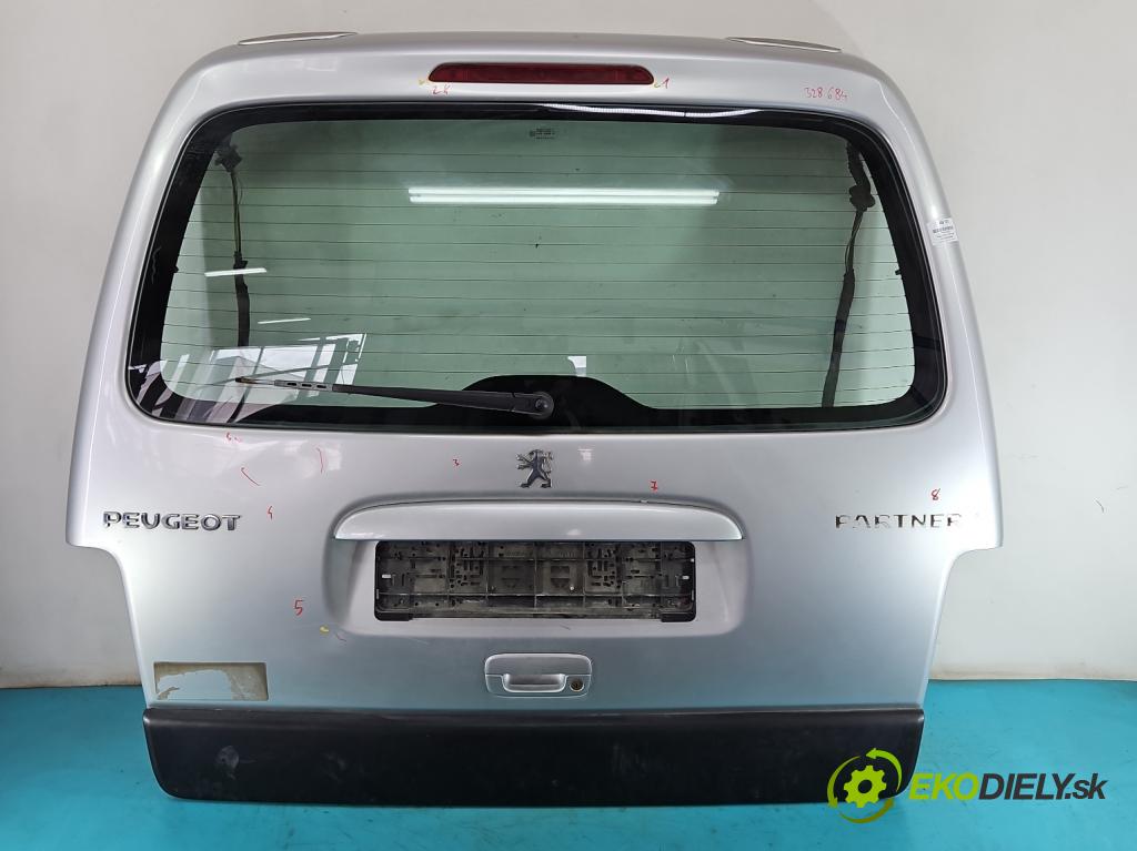 Peugeot Partner I 1996-2008 1.6 16V 109 hp manual 80 kW 1587 cm3 5- zadní kufrové dveře  (Zadní kapota (kufr))