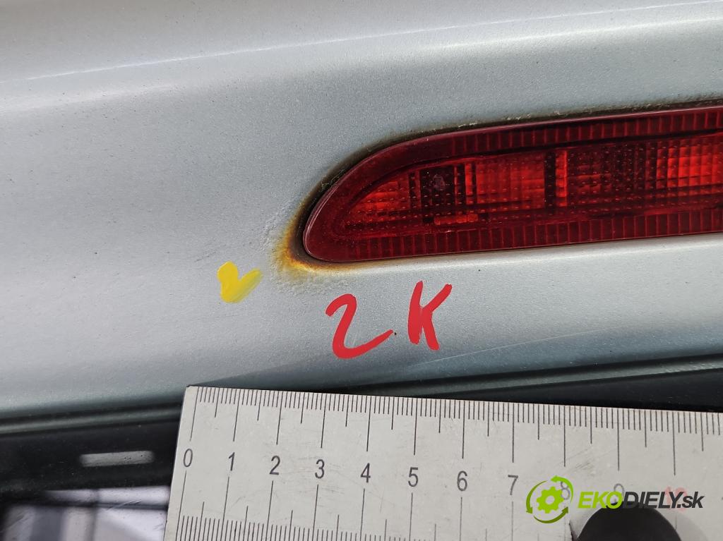 Peugeot Partner I 1996-2008 1.6 16V 109 hp manual 80 kW 1587 cm3 5- zadní kufrové dveře  (Zadní kapota (kufr))