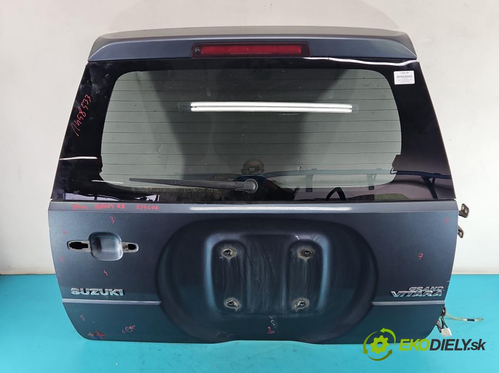 Suzuki Grand Vitara II 2005-2014 1.6 16V 106 hp manual 78 kW 1586 cm3 3- zadní kufrové dveře  (Zadní kapota (kufr))