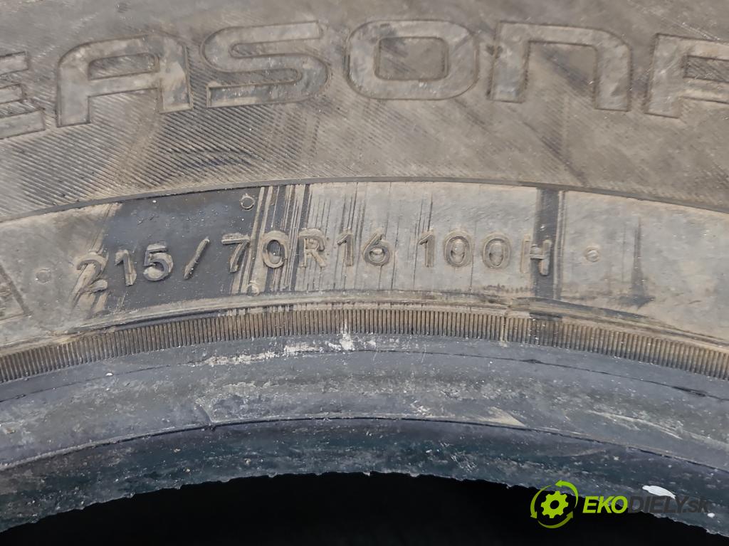 Suzuki Grand Vitara II 2005-2014 1.6 16V 106 hp manual 78 kW 1586 cm3 3- pneumatiky: celoročné para