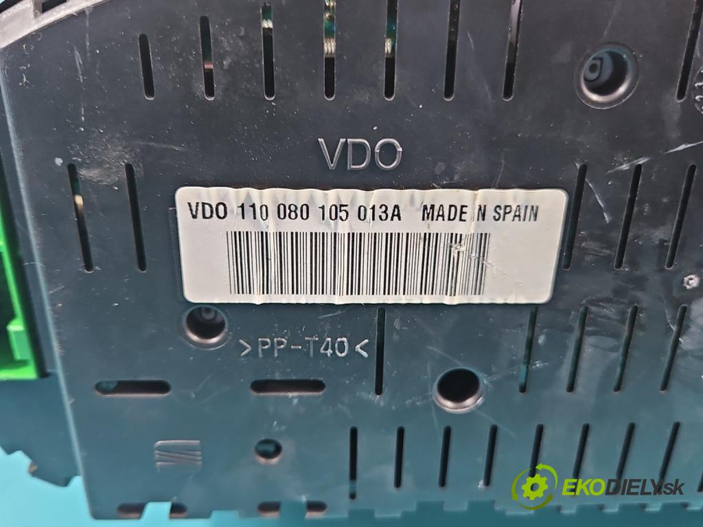 Seat Cordoba II 6L 2002-2008 1.4 16V 101 hp manual 74 kW 1390 cm3 4- Přístrojová deska 6L0920820H (Přístrojové desky, displeje)
