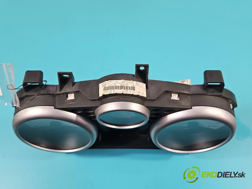 Peugeot 207 1.4 16V 88 HP manual 65 kW 1360 cm3 3- prístrojovka/ budíky 9662903880 (Prístrojová doska)