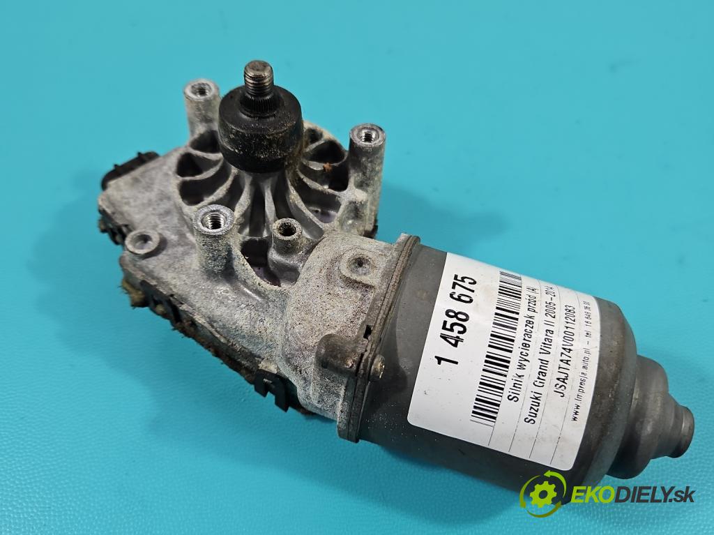 Suzuki Grand Vitara II 2005-2014 1.6 16V 106 hp manual 78 kW 1586 cm3 3- motor stěračů přední 38110-65J00