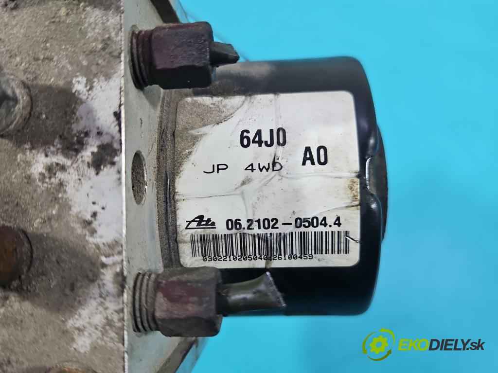 Suzuki Grand Vitara II 2005-2014 1.6 16V 106 HP manual 78 kW 1586 cm3 3- čerpadlo abs 062102-05044 (Pumpa ABS)