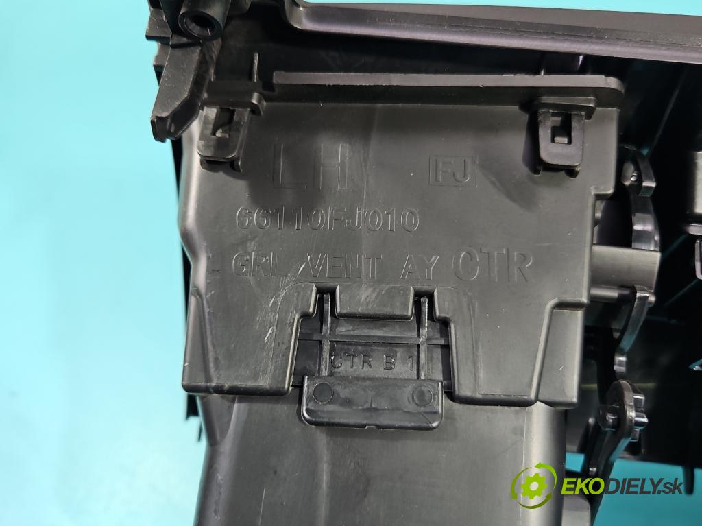 Subaru Forester IV SJ 2012-2018 2.0 BOXER 147 HP manual 108 kW 1999 cm3 5- Mřížka: kúrenia stredová 66110FJ000 (Mriežka kúrenia (fukár))