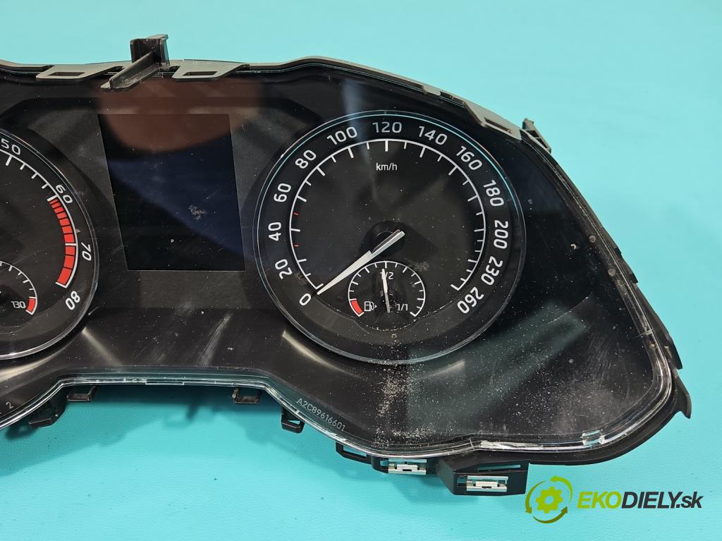 Skoda Superb III 2015-2024 1.4 TSI 150 HP manual 110 kW 1395 cm3 5- prístrojovka/ budíky 3V0920740A (Prístrojová doska)