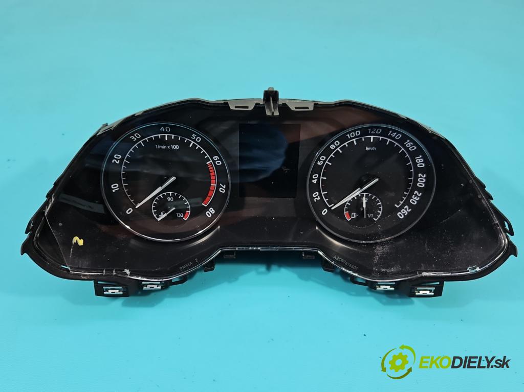 Skoda Superb III 2015-2024 1.4 TSI 150 HP manual 110 kW 1395 cm3 5- prístrojovka/ budíky 3V0920740A (Prístrojová doska)