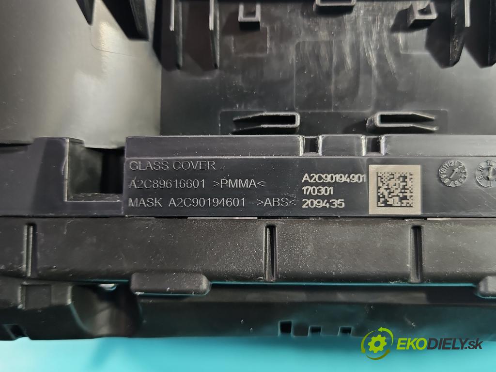 Skoda Superb III 2015-2024 1.4 TSI 150 HP manual 110 kW 1395 cm3 5- prístrojovka/ budíky 3V0920740A (Prístrojová doska)