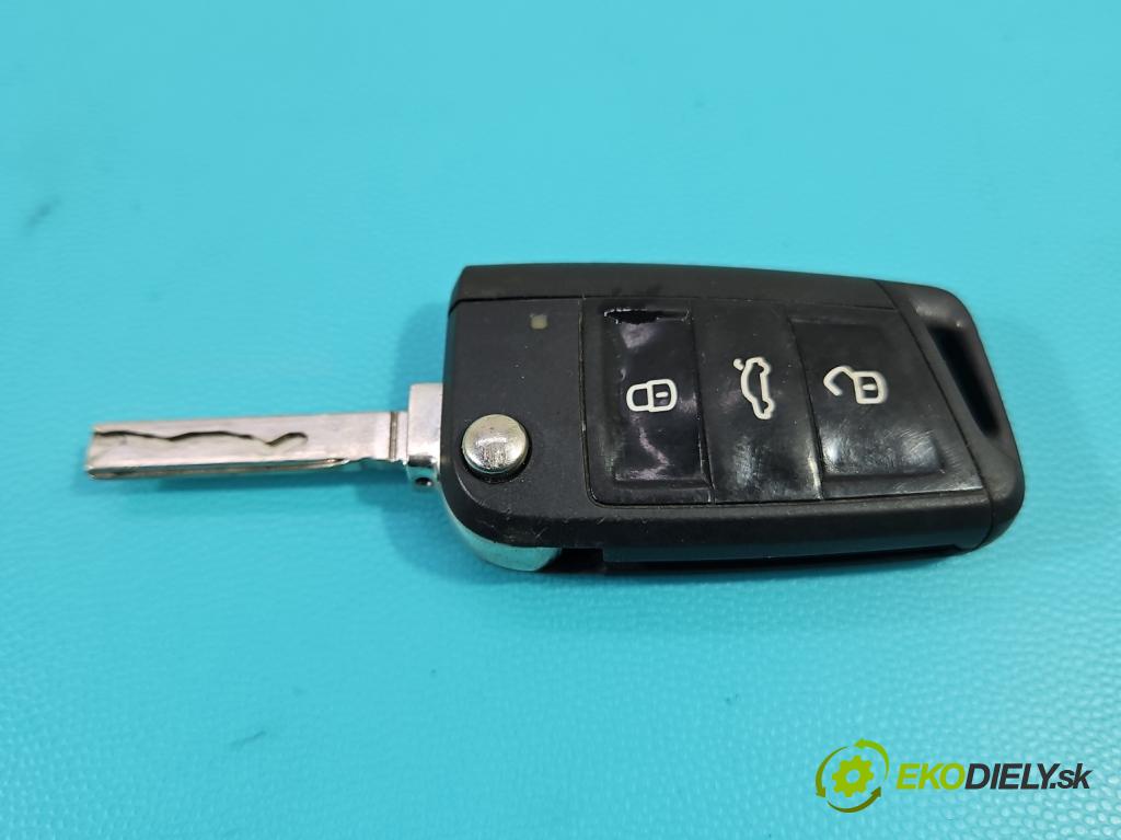 Skoda Superb III 2015-2024 1.4 TSI 150 HP manual 110 kW 1395 cm3 5- rukoväť predné ľavé mimo:  (Kľučka dverí vonkajšia predná ľavá)