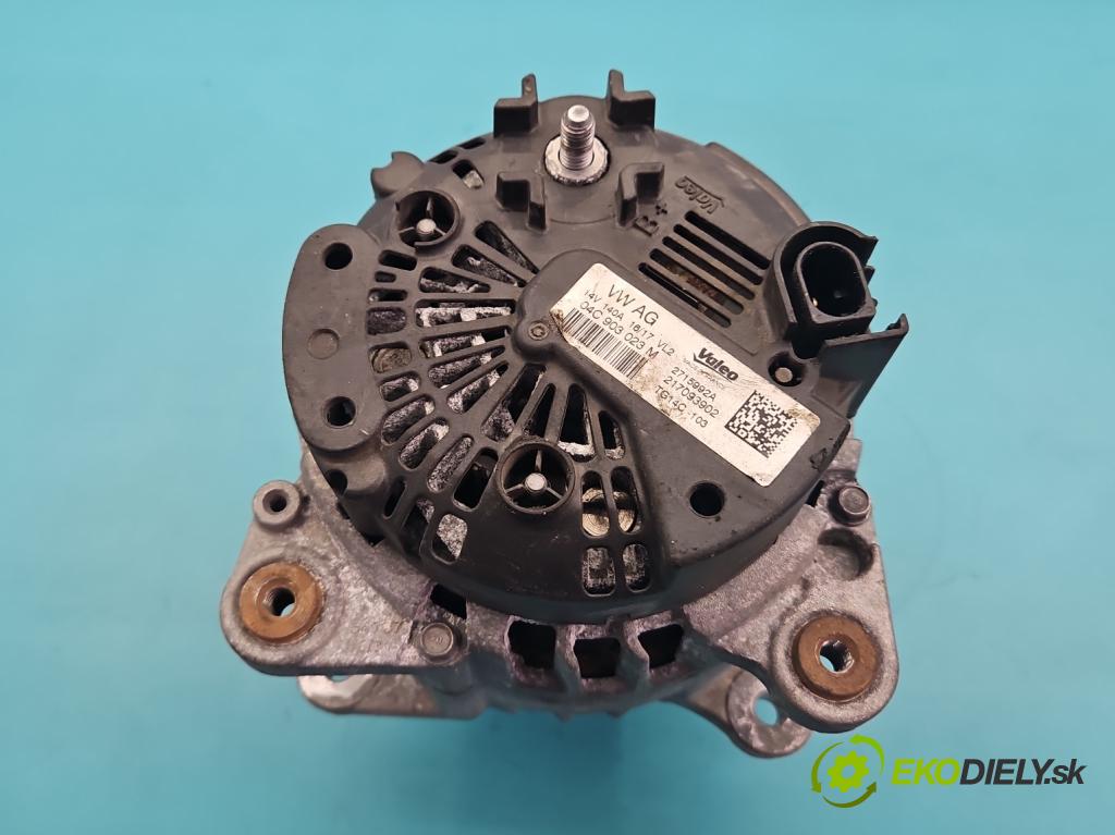 Skoda Superb III 2015-2024 1.4 TSI 150 HP manual 110 kW 1395 cm3 5- Alternator 04C903023M (Alternátor)