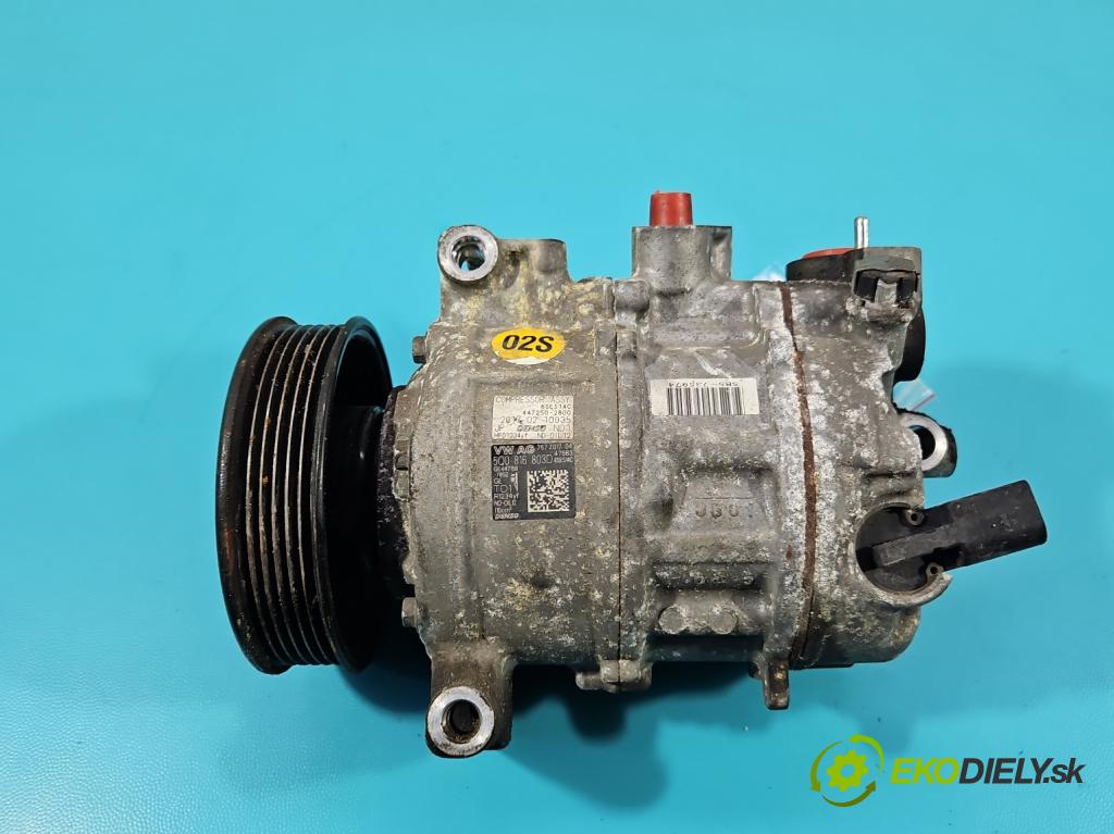 Skoda Superb III 2015-2024 1.4 TSI 150 HP manual 110 kW 1395 cm3 5- Kompresor: klimatizácie 447250-2800 (Kompresor klimatizácie)