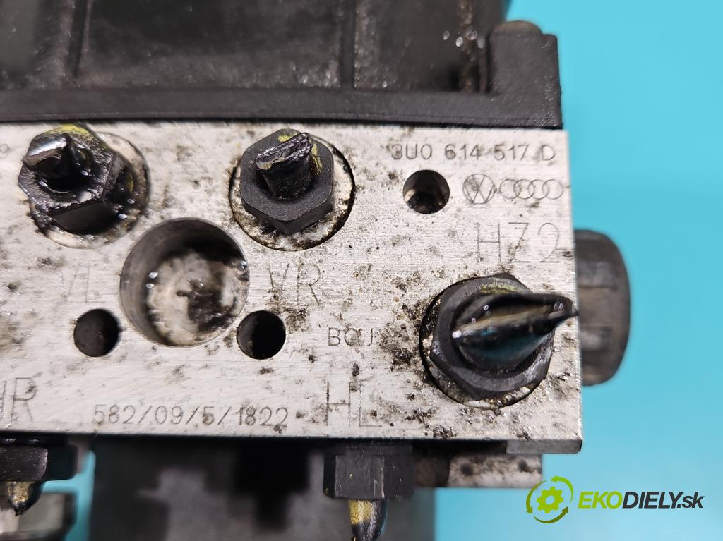 Skoda Superb I 2001-2008 1.9 tdi 131 HP manual 96 kW 1896 cm3 4- čerpadlo abs 3U0614517D (Pumpa ABS)