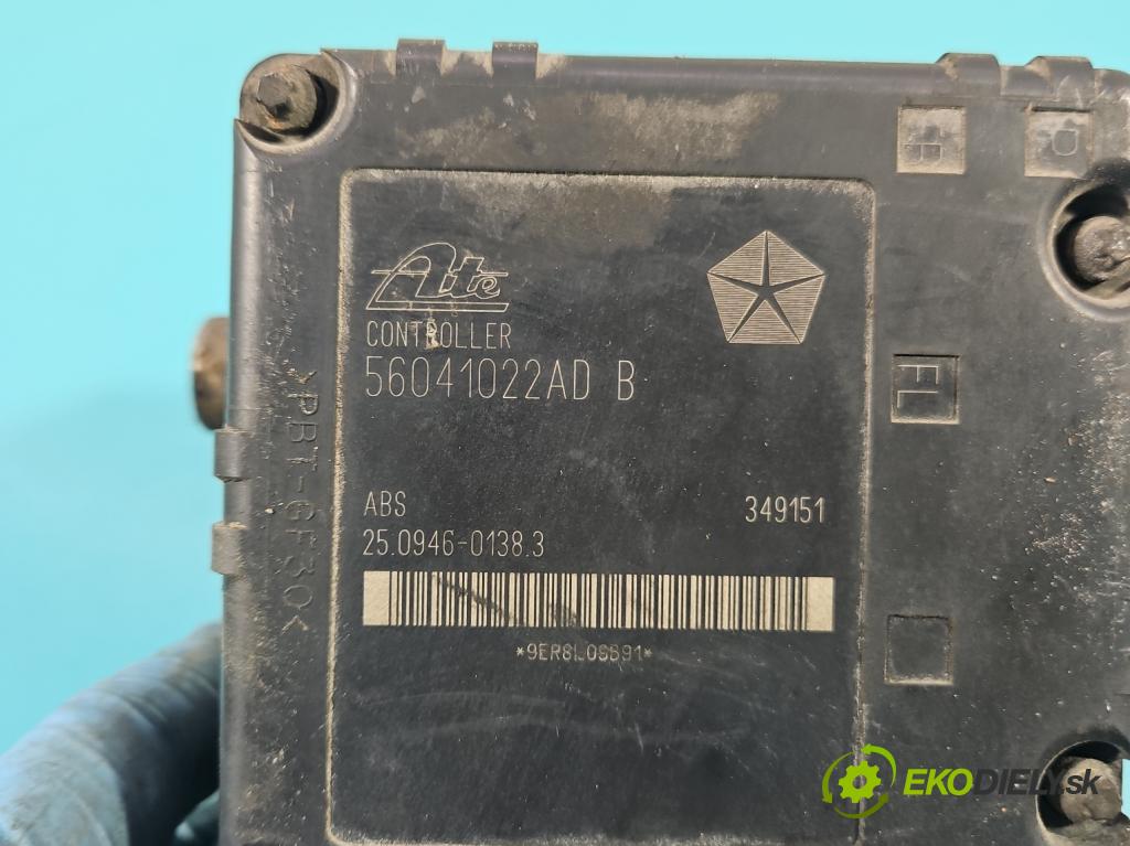 Jeep Grand Cherokee WJ 1998-2004 4.7 V8 220KM automatic 162 kW 4701 cm3 5- čerpadlo abs P52128128AD (Pumpa ABS)