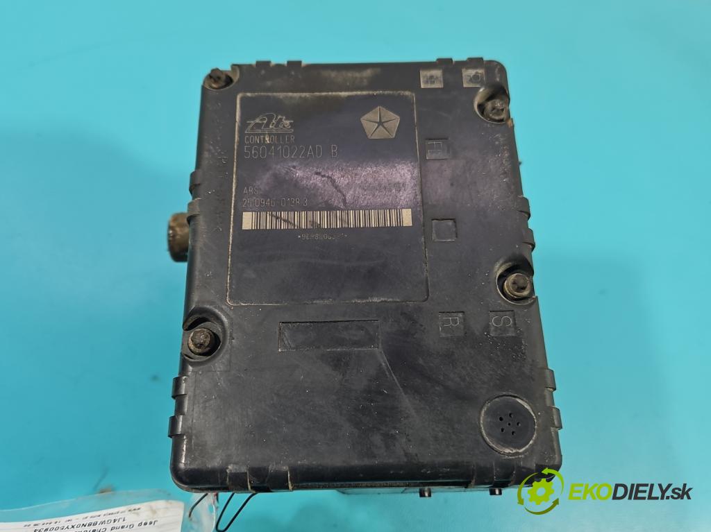 Jeep Grand Cherokee WJ 1998-2004 4.7 V8 220KM automatic 162 kW 4701 cm3 5- čerpadlo abs P52128128AD (Pumpa ABS)