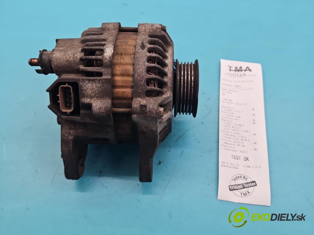 Mitsubishi Lancer VII 2001-2013 1.6 16V 98 HP manual 72 kW 1584 cm3 5- Alternator A5TB0692 (Alternátor)