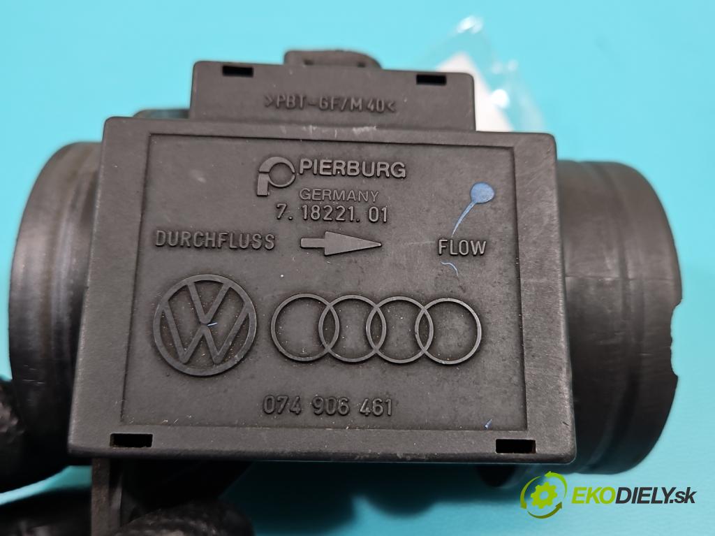 Vw Passat B4 1993-1997 1.9 tdi 90 HP manual 66 kW 1896 cm3 5- průtokoměr: 074906461 (Váha vzduchu)