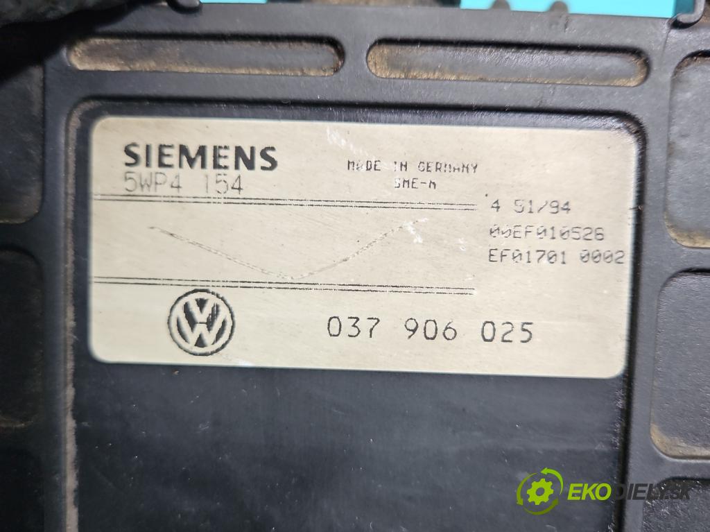 Vw Passat B4 1993-1997 2.0 8V 116 HP manual 85 kW 1984 cm3 5- riadiaca jednotka motora 037906025