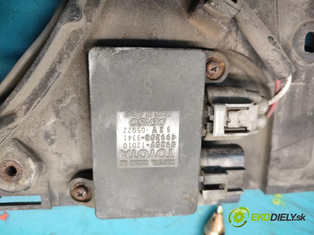 Toyota Auris II 2012-2018 1.6 16V 132  HP manual 97 kW 1598 cm3 5- Ventilátor chladiča 16040-0D321
