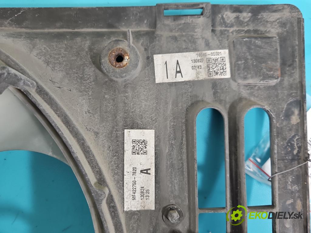 Toyota Auris II 2012-2018 1.6 16V 132  HP manual 97 kW 1598 cm3 5- Ventilátor chladiča 16040-0D321