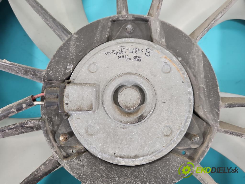 Toyota Auris II 2012-2018 1.6 16V 132  HP manual 97 kW 1598 cm3 5- Ventilátor chladiča 16040-0D321